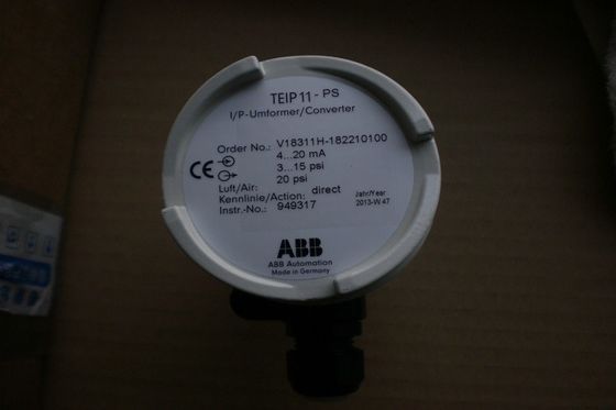 Я позиционер клапана конвертера сигнала ABB p для стандартных сигналов TEIP11 PS V18311H 182210100