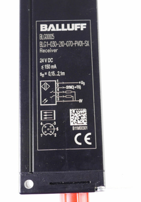 Balluff BLG0003 Растер BLG 1-015-210-050-PV01-SX Черная шкала 0 ~ 10 В