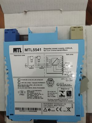 MTL5541/S -T REPEATER POWER SUPPLY 4/20mA, 2- или 3-проволочные передатчики